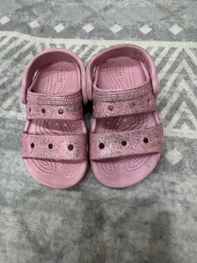 Crocs Toddler Glitter Clog C7